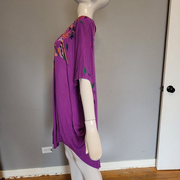 Mara Hoffman Embroidered Otomi Coverup, VGUC, OS - Picture 7 of 10